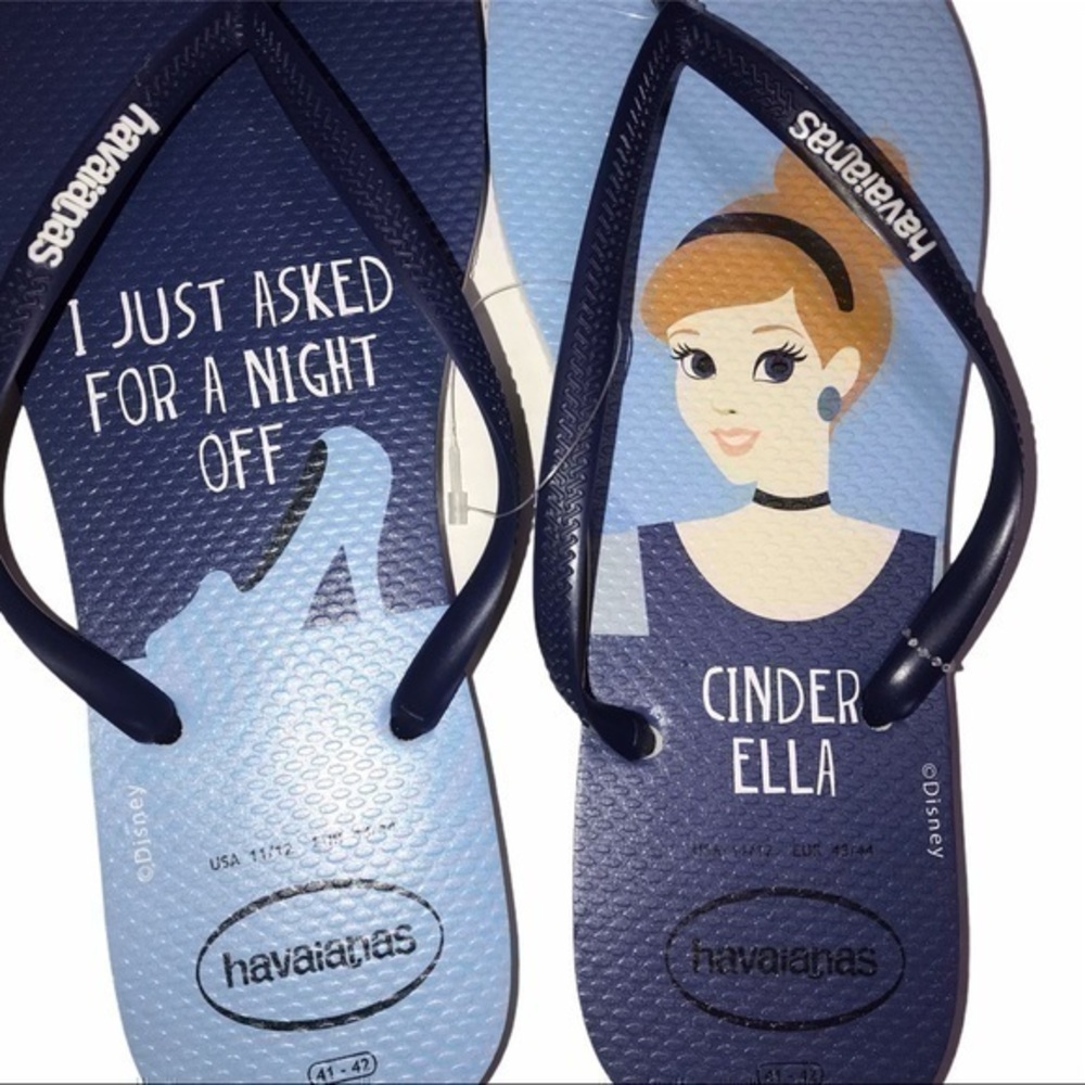 Havaianas -Cinderella - Flip Flops - NWT